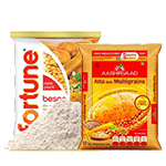 Atta, Maida, Besan, Sattu